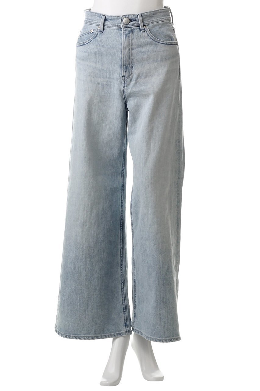 【ヤヌーク/YANUK】のワイドフレア 人気、トレンドファッション・服の通販 founy(ファニー) 　ファッション　Fashion　レディースファッション　Fashion for Women　パンツ　Pants & Trousers　デニムパンツ・ジーンズ・美脚デニム　Denim Jeans & Pants　デニム　Denim, Jeans Material　フィット　Fit, Slim Fit　フレア　Flare, Flared　ワイド　Wide, Wide Fit　再入荷　Restock / Back in Stock　定番　Standard, Basic Item　other-2|ID: prp329100004336131 ipo3291000000032901093
