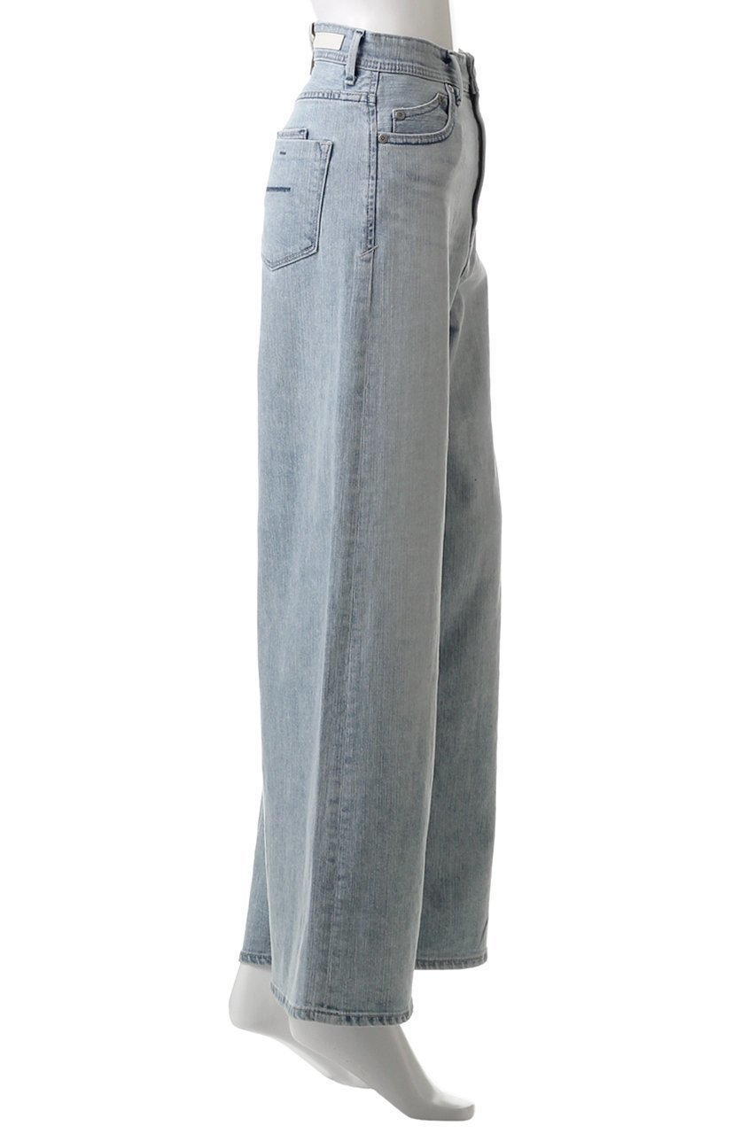 【ヤヌーク/YANUK】のワイドフレア 人気、トレンドファッション・服の通販 founy(ファニー) 　ファッション　Fashion　レディースファッション　Fashion for Women　パンツ　Pants & Trousers　デニムパンツ・ジーンズ・美脚デニム　Denim Jeans & Pants　デニム　Denim, Jeans Material　フィット　Fit, Slim Fit　フレア　Flare, Flared　ワイド　Wide, Wide Fit　再入荷　Restock / Back in Stock　定番　Standard, Basic Item　other-3|ID: prp329100004336131 ipo3291000000032901096
