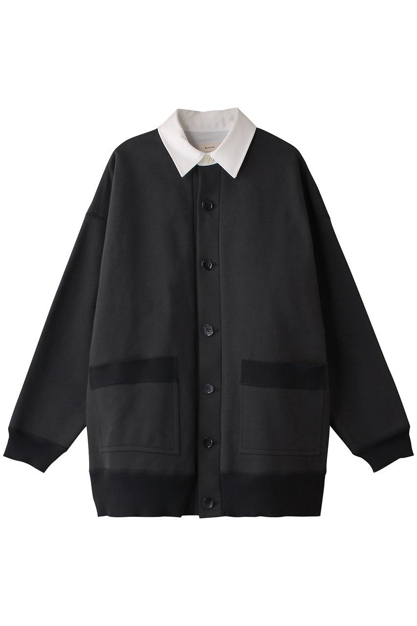 【ブラミンク/BLAMINK】のコットンレギュラージャケット インテリア・キッズ・メンズ・レディースファッション・服の通販 founy(ファニー) 　ファッション　Fashion　レディースファッション　Fashion for Women　アウター　Coat / Outerwear Collection　レディースジャケット・軽アウター　Jackets　カーディガン　Cardigan, Knitwear　ジャケット　Jacket, Outerwear　ポケット　Pocket, Pocket Detail　レギュラー　Regular, Standard Fit　ロング　Long, Long-Length　エレガント 上品　Elegant　ダークグレー|ID: prp329100004336136 ipo3291000000032922928
