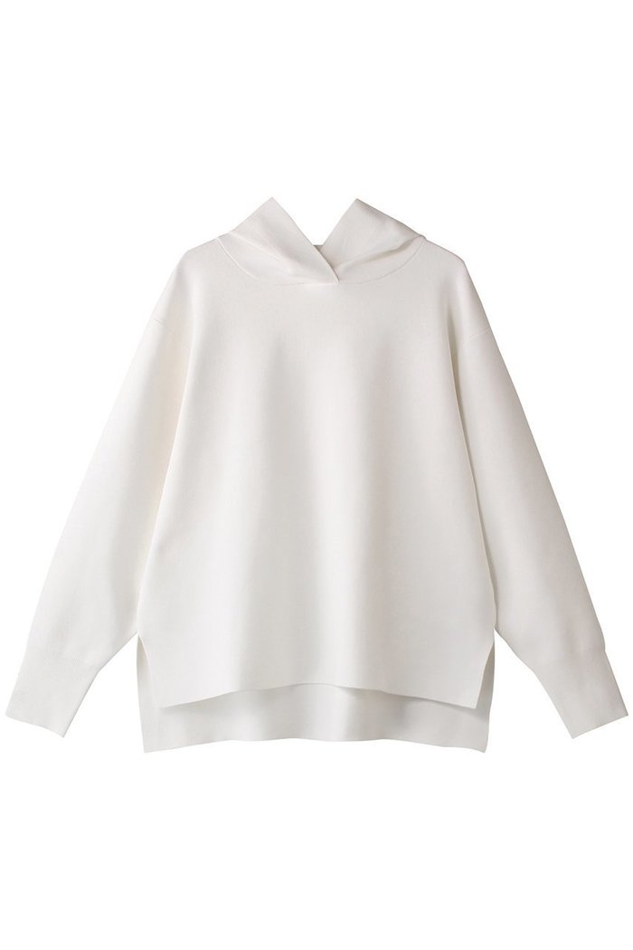 【アナイ/ANAYI】のスムースニットパーカー インテリア・キッズ・メンズ・レディースファッション・服の通販 founy(ファニー) https://founy.com/ ファッション Fashion レディースファッション Fashion for Women トップス・カットソー Cut & Sew Tops ニット Knit Tops & Sweaters レディースパーカー・カジュアルフーディー Casual Hoodies & Sweatshirts スクエア Square, Square Shape スタイリッシュ Stylish, Fashionable パーカー Hoodie, Parka |ID: prp329100004336144 ipo3291000000035053181