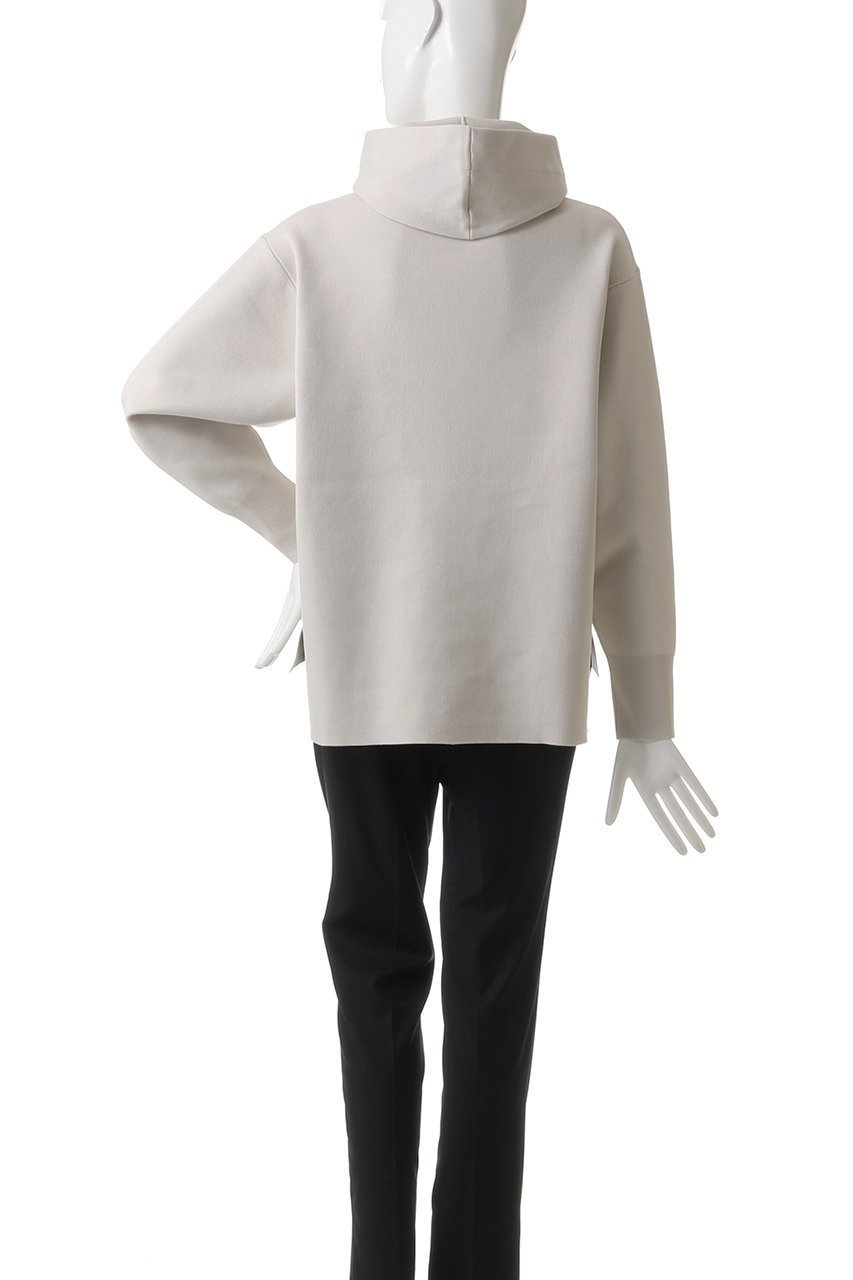 【アナイ/ANAYI】のスムースニットパーカー 人気、トレンドファッション・服の通販 founy(ファニー) 　ファッション　Fashion　レディースファッション　Fashion for Women　トップス・カットソー　Cut & Sew Tops　ニット　Knit Tops & Sweaters　レディースパーカー・カジュアルフーディー　Casual Hoodies & Sweatshirts　スクエア　Square, Square Shape　スタイリッシュ　Stylish, Fashionable　パーカー　Hoodie, Parka　再入荷　Restock / Back in Stock　other-4|ID: prp329100004336144 ipo3291000000035053186