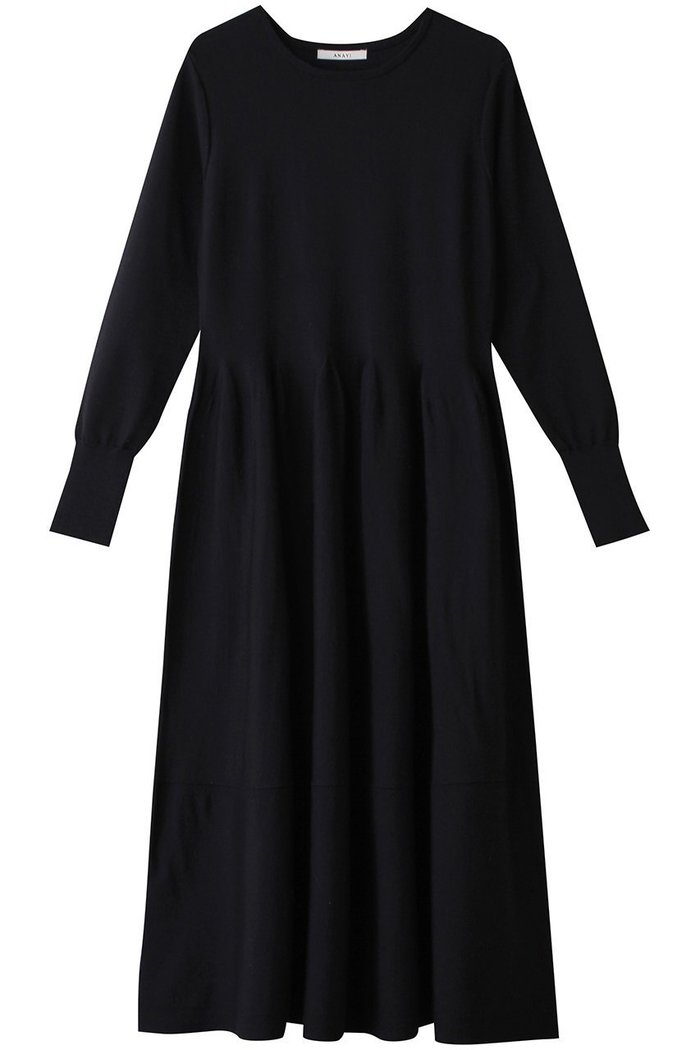 【アナイ/ANAYI】のウールポリエステルボリュームワンピース インテリア・キッズ・メンズ・レディースファッション・服の通販 founy(ファニー) https://founy.com/ ファッション Fashion レディースファッション Fashion for Women ワンピース Dresses チュニック Tunic Tops & Dresses シンプル Simple, Minimal チュニック Tunic, Long Top ネックレス Necklace, Pendant Necklace パーティ Party, Party Style ロング Long, Long-Length エレガント 上品 Elegant |ID: prp329100004336145 ipo3291000000032882554