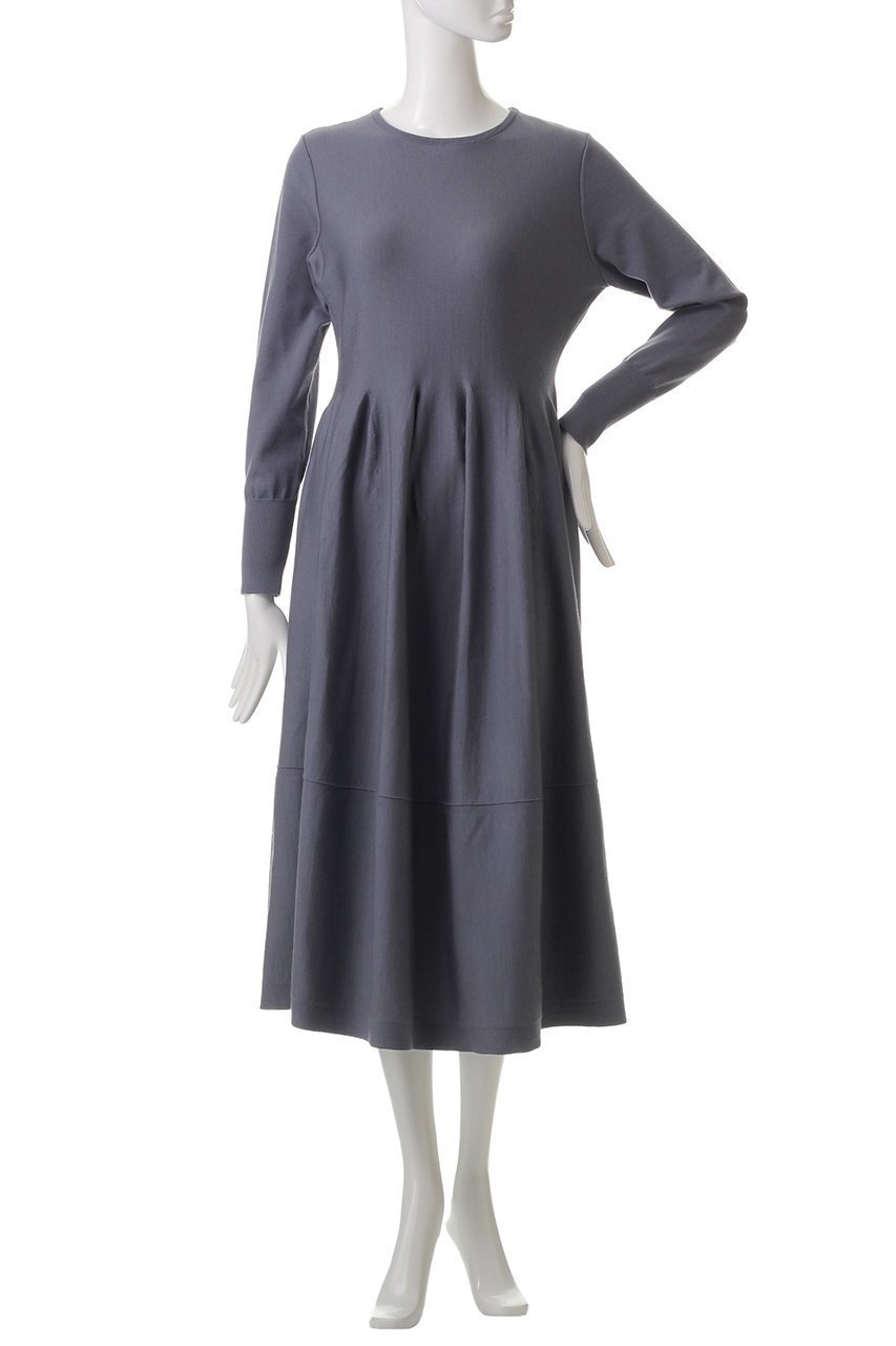 【アナイ/ANAYI】のウールポリエステルボリュームワンピース 人気、トレンドファッション・服の通販 founy(ファニー) 　ファッション　Fashion　レディースファッション　Fashion for Women　ワンピース　Dresses　チュニック　Tunic Tops & Dresses　シンプル　Simple, Minimal　チュニック　Tunic, Long Top　ネックレス　Necklace, Pendant Necklace　パーティ　Party, Party Style　ロング　Long, Long-Length　エレガント 上品　Elegant　other-2|ID: prp329100004336145 ipo3291000000032882567