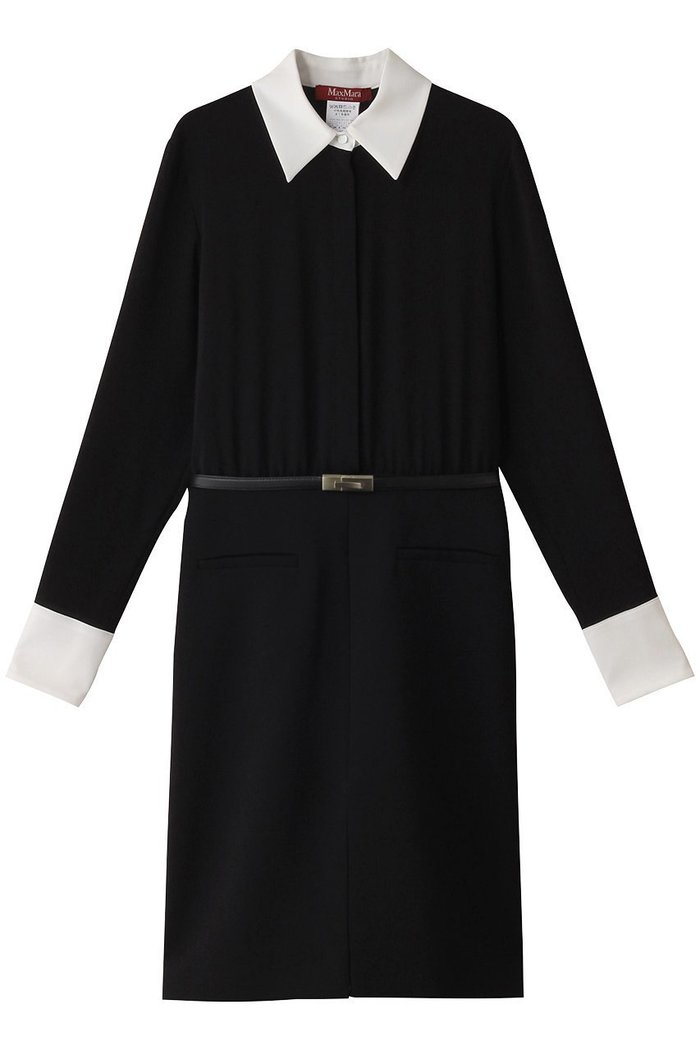 【マックスマーラ/Max Mara】の【Max Mara Studio】DINAR バイカラードレス インテリア・キッズ・メンズ・レディースファッション・服の通販 founy(ファニー) https://founy.com/ ファッション Fashion レディースファッション Fashion for Women ワンピース Dresses フォーマル・パーティードレス・結婚式用ドレス Elegant & Casual Dresses チュニック Tunic Tops & Dresses コンパクト Compact, Small Size チュニック Tunic, Long Top ドレス Dress, One-Piece モダン Modern, Contemporary エレガント 上品 Elegant |ID: prp329100004336147 ipo3291000000032882590