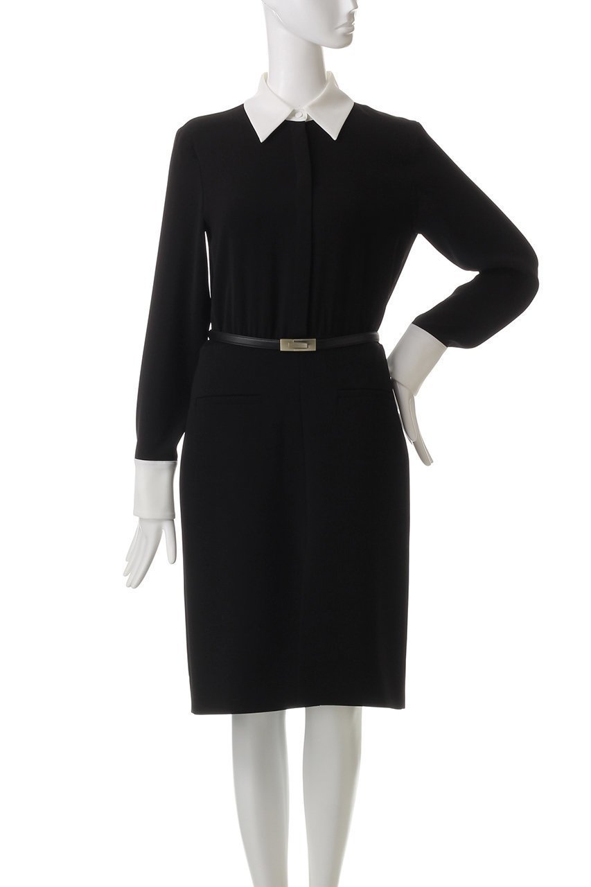 【マックスマーラ/Max Mara】の【Max Mara Studio】DINAR バイカラードレス 人気、トレンドファッション・服の通販 founy(ファニー) 　ファッション　Fashion　レディースファッション　Fashion for Women　ワンピース　Dresses　フォーマル・パーティードレス・結婚式用ドレス　Elegant & Casual Dresses　チュニック　Tunic Tops & Dresses　コンパクト　Compact, Small Size　チュニック　Tunic, Long Top　ドレス　Dress, One-Piece　モダン　Modern, Contemporary　エレガント 上品　Elegant　other-2|ID: prp329100004336147 ipo3291000000032882600