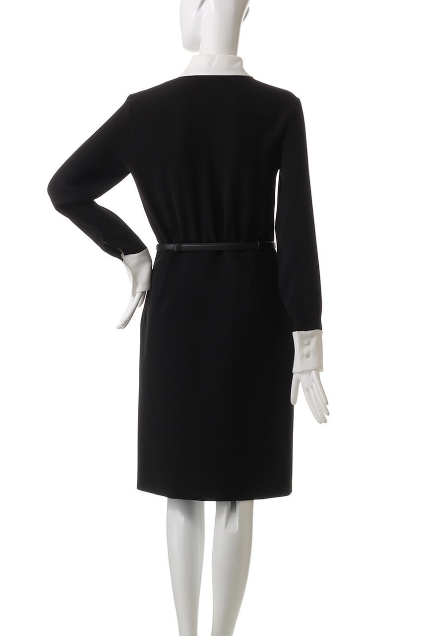 【マックスマーラ/Max Mara】の【Max Mara Studio】DINAR バイカラードレス 人気、トレンドファッション・服の通販 founy(ファニー) 　ファッション　Fashion　レディースファッション　Fashion for Women　ワンピース　Dresses　フォーマル・パーティードレス・結婚式用ドレス　Elegant & Casual Dresses　チュニック　Tunic Tops & Dresses　コンパクト　Compact, Small Size　チュニック　Tunic, Long Top　ドレス　Dress, One-Piece　モダン　Modern, Contemporary　エレガント 上品　Elegant　other-4|ID: prp329100004336147 ipo3291000000032882609