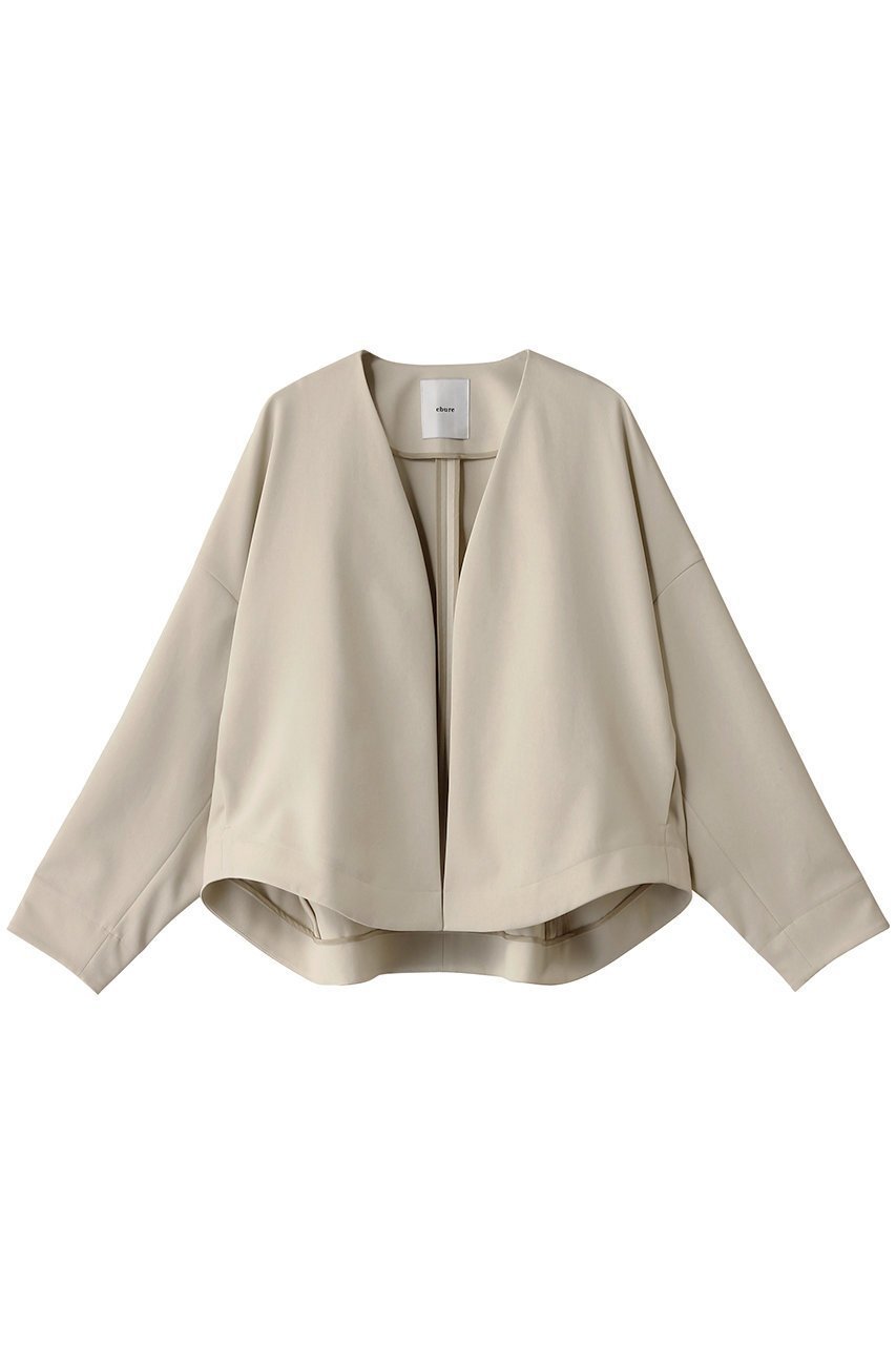 【エブール/ebure】の【ELLESHOP限定】ボイルダブルクロス ライトジャケット 人気、トレンドファッション・服の通販 founy(ファニー) ファッション Fashion レディースファッション Fashion for Women アウター Coat / Outerwear Collection レディースジャケット・軽アウター Jackets ジャケット Jacket, Outerwear フォルム Silhouette, Form 春 Spring other-1|ID: prp329100004337327 ipo3291000000032951932