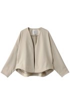 【エブール/ebure】の【ELLESHOP限定】ボイルダブルクロス ライトジャケット 人気、トレンドファッション・服の通販 founy(ファニー) ファッション Fashion レディースファッション Fashion for Women アウター Coat / Outerwear Collection レディースジャケット・軽アウター Jackets ジャケット Jacket, Outerwear フォルム Silhouette, Form 春 Spring thumbnail ベージュ|ID: prp329100004337327 ipo3291000000032951936