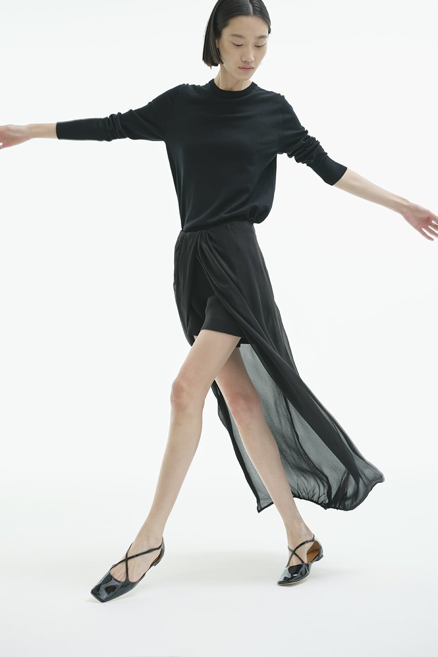 【ピッピシック/Pippichic】のAMBER TOE クロスストラップフラットシューズ 人気、トレンドファッション・服の通販 founy(ファニー) 　ファッション　Fashion　レディースファッション　Fashion for Women　シューズ　Shoes, Footwear　フィット　Fit, Slim Fit　フラット　Flat, Flat Shoes　other-7|ID: prp329100004337339 ipo3291000000032868147