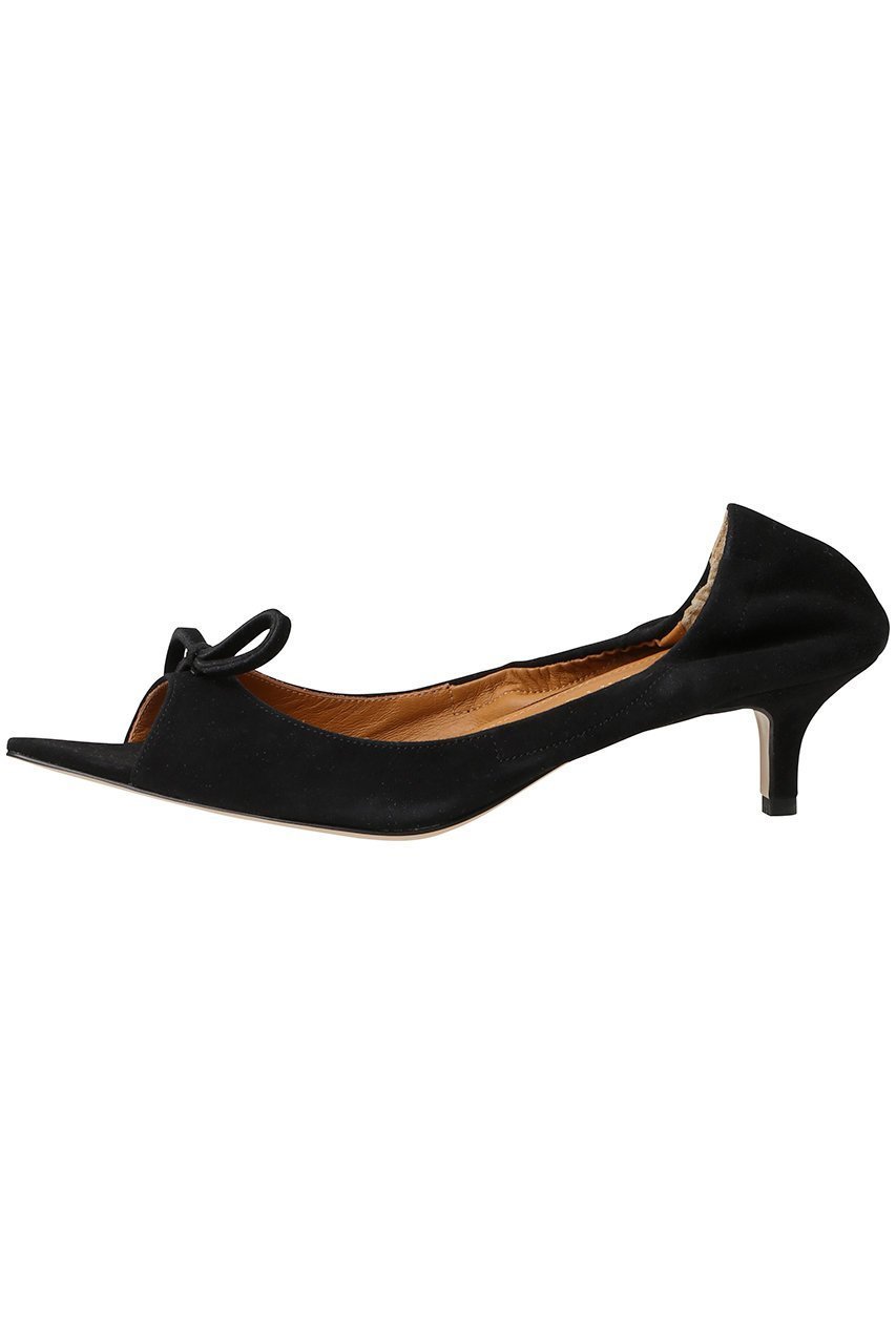 【ピッピシック/Pippichic】のCHRISTEL Re-born スエードオープントゥパンプス 人気、トレンドファッション・服の通販 founy(ファニー) 　ファッション　Fashion　レディースファッション　Fashion for Women　デニム　Denim, Jeans Material　リボン　Ribbon, Bow　other-2|ID: prp329100004337344 ipo3291000000036959476