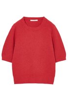 【アナイ/ANAYI】のネップスムース5分袖プルオーバー レッド|ID: prp329100004337346 ipo3291000000032937635