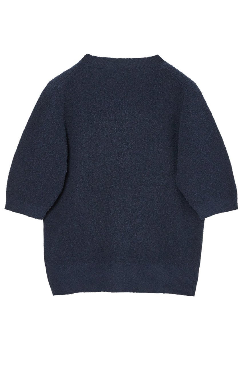 【アナイ/ANAYI】のネップスムース5分袖プルオーバー 人気、トレンドファッション・服の通販 founy(ファニー) 　ファッション　Fashion　レディースファッション　Fashion for Women　トップス・カットソー　Cut & Sew Tops　ニット　Knit Tops & Sweaters　カジュアルプルオーバー・ニットトップス　Pullovers & Knit Tops / Casual Pullovers　インナー　Innerwear　シンプル　Simple, Minimal　トレンド　Trend, Trending Now　other-2|ID: prp329100004337346 ipo3291000000032937654