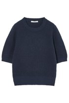 【アナイ/ANAYI】のネップスムース5分袖プルオーバー ネイビー|ID: prp329100004337346 ipo3291000000035058515