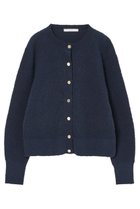 【アナイ/ANAYI】のネップスムースクルーネックカーディガン ネイビー|ID: prp329100004337347 ipo3291000000032937692