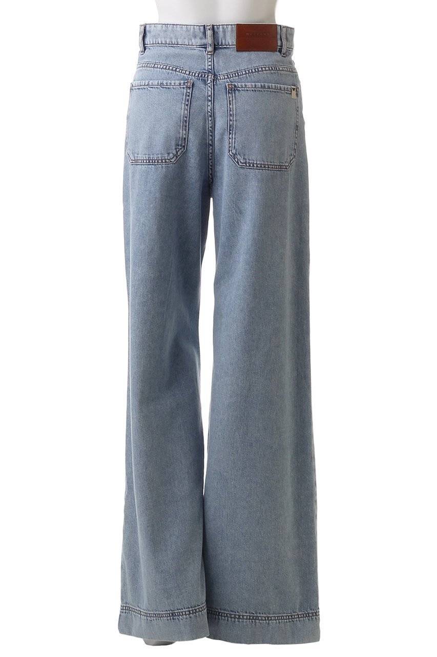 【マックスマーラ/Max Mara】の【Weekend Max Mara】VEGA コットンフレアデニムパンツ 人気、トレンドファッション・服の通販 founy(ファニー) 　ファッション　Fashion　レディースファッション　Fashion for Women　パンツ　Pants & Trousers　デニムパンツ・ジーンズ・美脚デニム　Denim Jeans & Pants　デニム　Denim, Jeans Material　フレア　Flare, Flared　人気　Popular, Best Seller　other-4|ID: prp329100004337348 ipo3291000000032909082