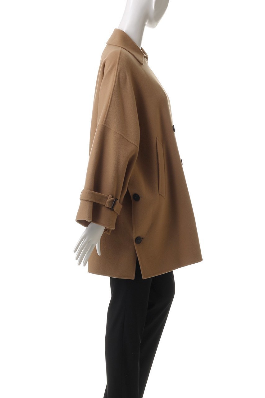 【マックスマーラ/Max Mara】の【Weekend Max Mara】ONCIA ウールショートコート 人気、トレンドファッション・服の通販 founy(ファニー) 　ファッション　Fashion　レディースファッション　Fashion for Women　アウター　Coat / Outerwear Collection　コート・ロングコート・ピーコート　Long Coats, Peacoats & More　なめらか　Smooth, Silky Texture　ショート　Short, Short Length　スリット　Slit, Slit Detail　エレガント 上品　Elegant　定番　Standard, Basic Item　other-3|ID: prp329100004337350 ipo3291000000032937631