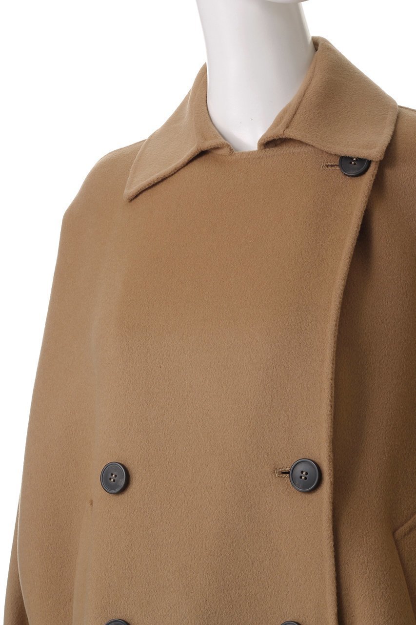 【マックスマーラ/Max Mara】の【Weekend Max Mara】ONCIA ウールショートコート 人気、トレンドファッション・服の通販 founy(ファニー) 　ファッション　Fashion　レディースファッション　Fashion for Women　アウター　Coat / Outerwear Collection　コート・ロングコート・ピーコート　Long Coats, Peacoats & More　なめらか　Smooth, Silky Texture　ショート　Short, Short Length　スリット　Slit, Slit Detail　エレガント 上品　Elegant　定番　Standard, Basic Item　other-5|ID: prp329100004337350 ipo3291000000032937647