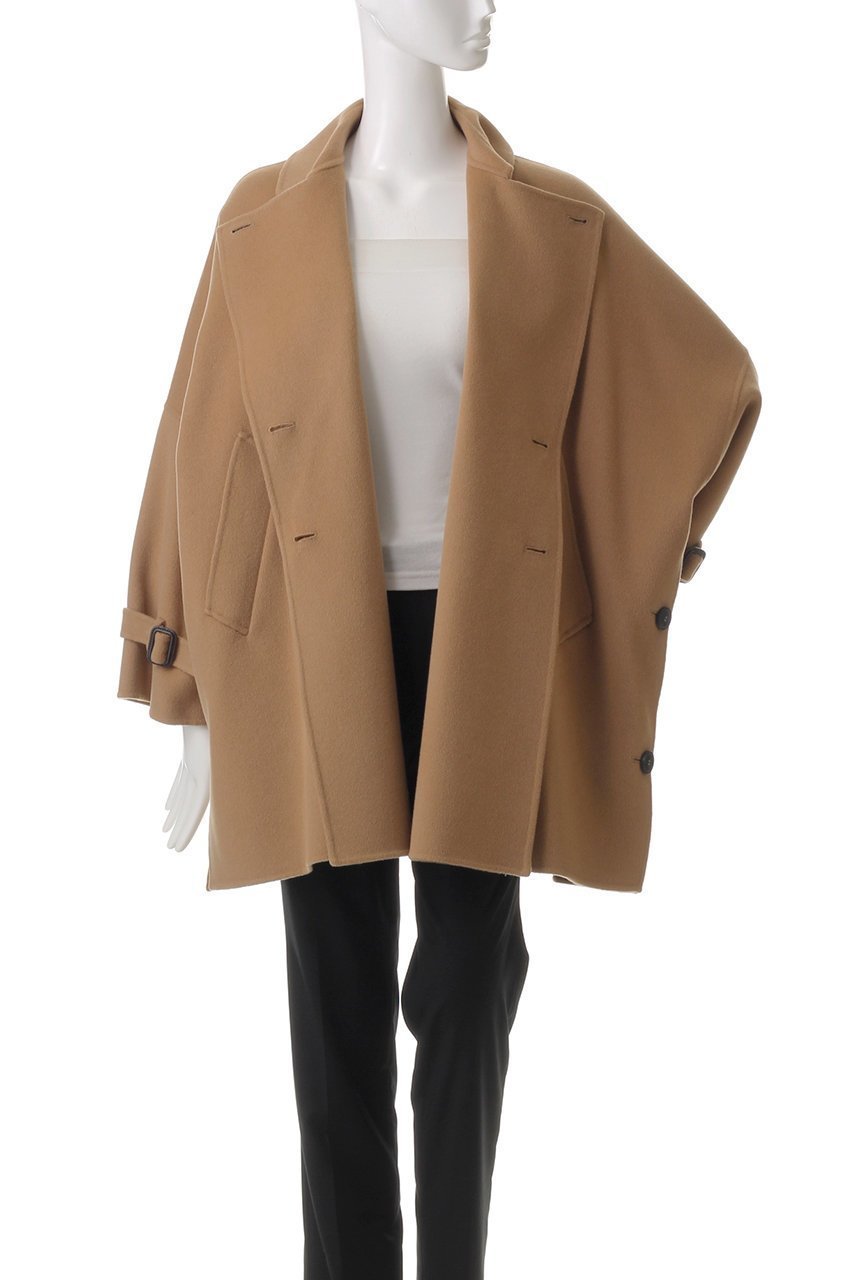 【マックスマーラ/Max Mara】の【Weekend Max Mara】ONCIA ウールショートコート 人気、トレンドファッション・服の通販 founy(ファニー) 　ファッション　Fashion　レディースファッション　Fashion for Women　アウター　Coat / Outerwear Collection　コート・ロングコート・ピーコート　Long Coats, Peacoats & More　なめらか　Smooth, Silky Texture　ショート　Short, Short Length　スリット　Slit, Slit Detail　エレガント 上品　Elegant　定番　Standard, Basic Item　other-7|ID: prp329100004337350 ipo3291000000032937666