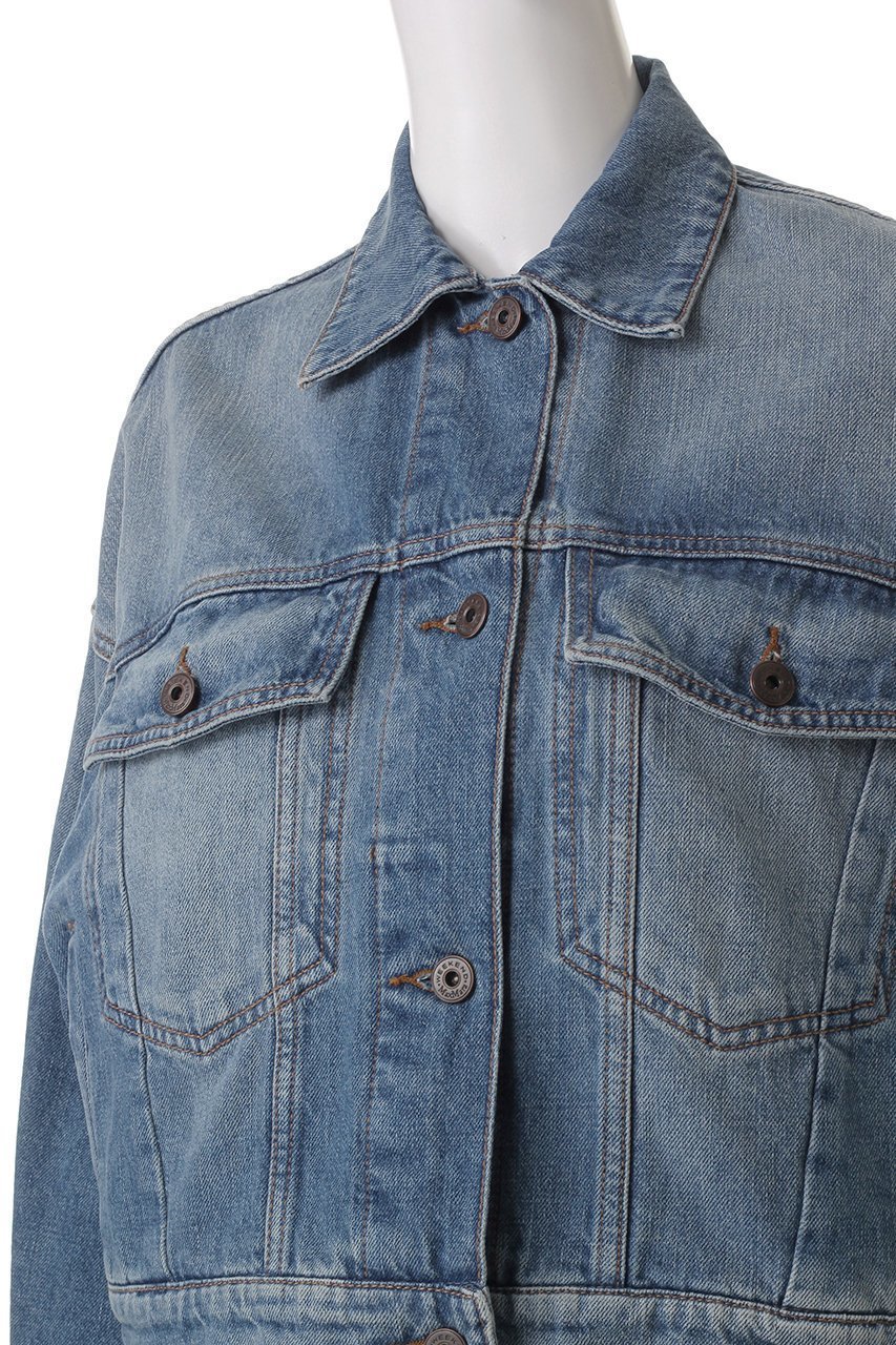 【マックスマーラ/Max Mara】の【Weekend Max Mara】FIUMANA デニムジャケット 人気、トレンドファッション・服の通販 founy(ファニー) 　ファッション　Fashion　レディースファッション　Fashion for Women　アウター　Coat / Outerwear Collection　レディースジャケット・軽アウター　Jackets　ブルゾンジャケット・スポーティアウター　Blouson Jackets　デニムジャケット / カジュアルアウター　Denim Jackets　ショート　Short, Short Length　ジャケット　Jacket, Outerwear　デニム　Denim, Jeans Material　フレア　Flare, Flared　ブルゾン　Blouson, Bomber Jacket　other-5|ID: prp329100004337351 ipo3291000000032923411