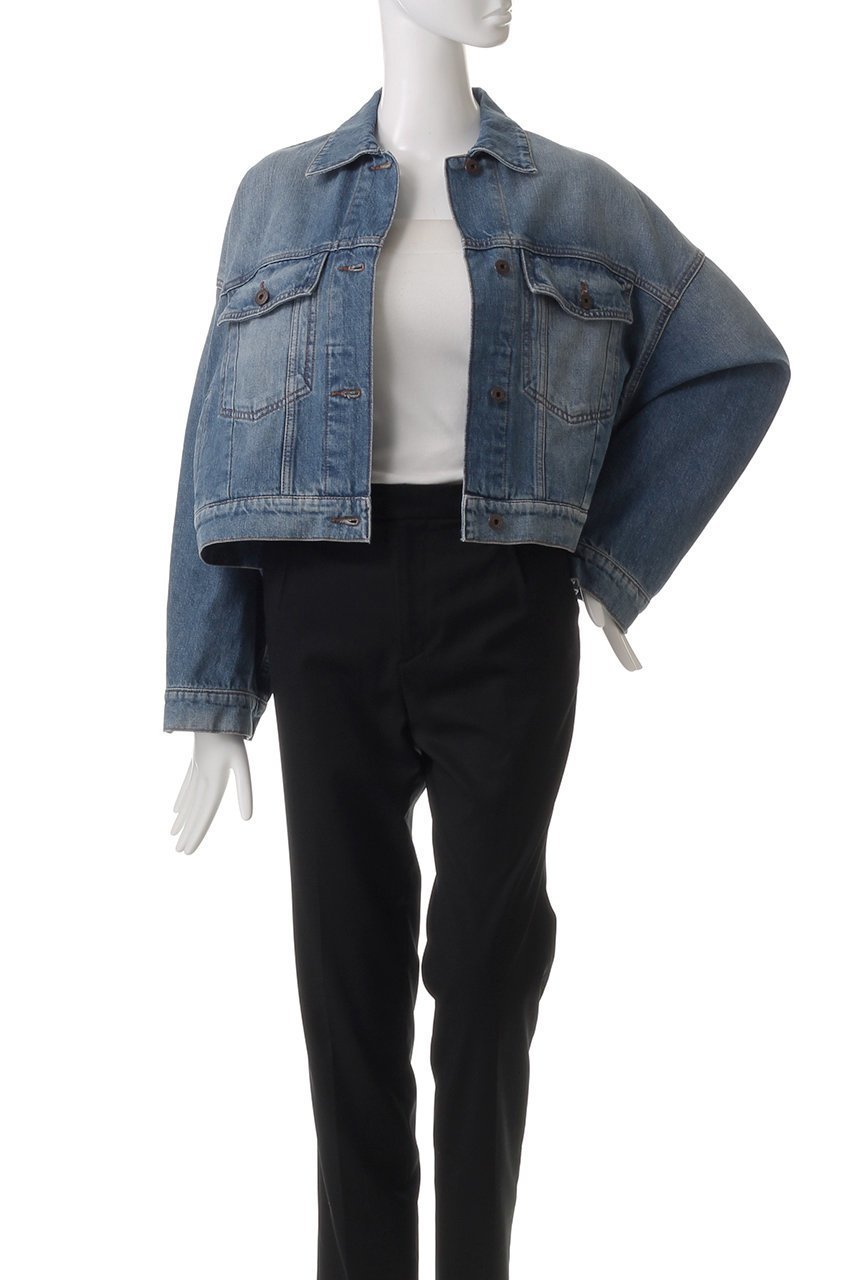 【マックスマーラ/Max Mara】の【Weekend Max Mara】FIUMANA デニムジャケット 人気、トレンドファッション・服の通販 founy(ファニー) 　ファッション　Fashion　レディースファッション　Fashion for Women　アウター　Coat / Outerwear Collection　レディースジャケット・軽アウター　Jackets　ブルゾンジャケット・スポーティアウター　Blouson Jackets　デニムジャケット / カジュアルアウター　Denim Jackets　ショート　Short, Short Length　ジャケット　Jacket, Outerwear　デニム　Denim, Jeans Material　フレア　Flare, Flared　ブルゾン　Blouson, Bomber Jacket　other-7|ID: prp329100004337351 ipo3291000000032923434