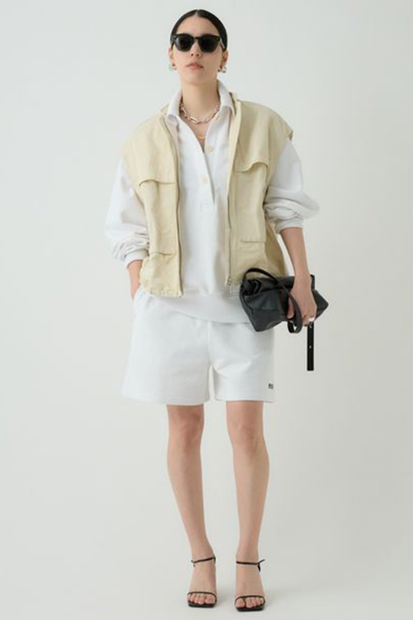 【カオス/Chaos】のカラマンドベスト 人気、トレンドファッション・服の通販 founy(ファニー) 　ファッション　Fashion　レディースファッション　Fashion for Women　アウター　Coat / Outerwear Collection　レディースジャケット・軽アウター　Jackets　グログラン　Grosgrain, Grosgrain Ribbon　シンプル　Simple, Minimal　ジャケット　Jacket, Outerwear　スタンド　Stand Collar, Upright Stand　タフタ　Taffeta, Structured Fabric　ドロップ　Drop Shoulder, Dropped Style　ドローコード　Drawcord, Drawstring Cord　ベスト　Vest, Waistcoat　ポケット　Pocket, Pocket Detail　軽量　Lightweight, Ultra Light　other-2|ID: prp329100004337354 ipo3291000000032967070