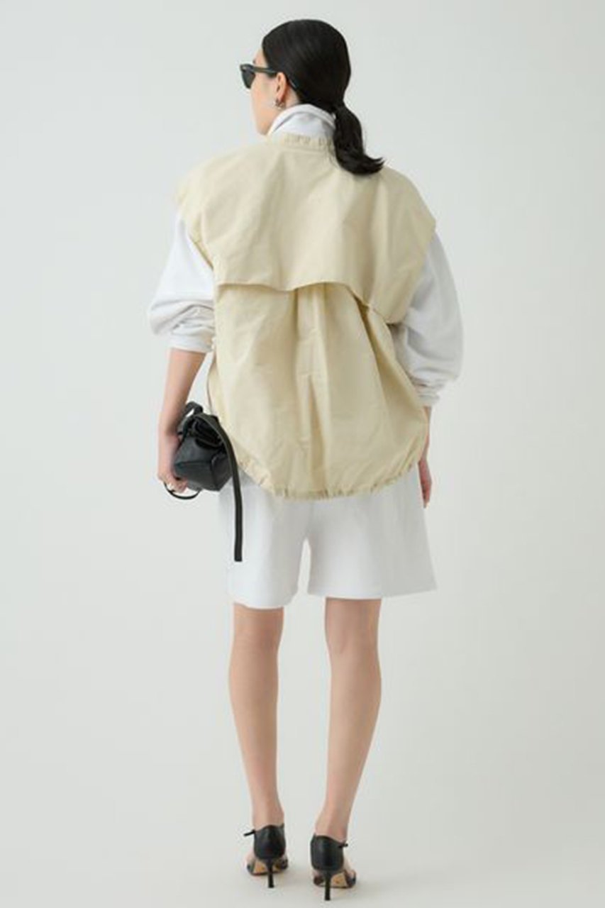 【カオス/Chaos】のカラマンドベスト 人気、トレンドファッション・服の通販 founy(ファニー) 　ファッション　Fashion　レディースファッション　Fashion for Women　アウター　Coat / Outerwear Collection　レディースジャケット・軽アウター　Jackets　グログラン　Grosgrain, Grosgrain Ribbon　シンプル　Simple, Minimal　ジャケット　Jacket, Outerwear　スタンド　Stand Collar, Upright Stand　タフタ　Taffeta, Structured Fabric　ドロップ　Drop Shoulder, Dropped Style　ドローコード　Drawcord, Drawstring Cord　ベスト　Vest, Waistcoat　ポケット　Pocket, Pocket Detail　軽量　Lightweight, Ultra Light　other-4|ID: prp329100004337354 ipo3291000000032967074