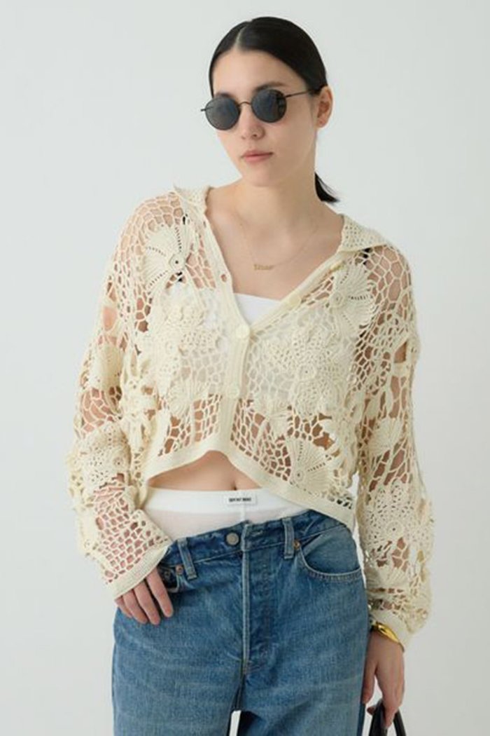 【カオス/Chaos】のザクランドボレロ インテリア・キッズ・メンズ・レディースファッション・服の通販 founy(ファニー) https://founy.com/ ファッション Fashion レディースファッション Fashion for Women アウター Coat / Outerwear Collection レディースジャケット・軽アウター Jackets ボレロ・ショート丈ジャケット / ドレス羽織りに Boleros & Short Jackets かぎ針 Crochet ショート Short, Short Length ジャケット Jacket, Outerwear スペシャル Special, Limited Edition ボレロ Bolero, Short Cardigan モチーフ Motif, Design Theme 夏 Summer 春 Spring |ID: prp329100004337360 ipo3291000000032967083