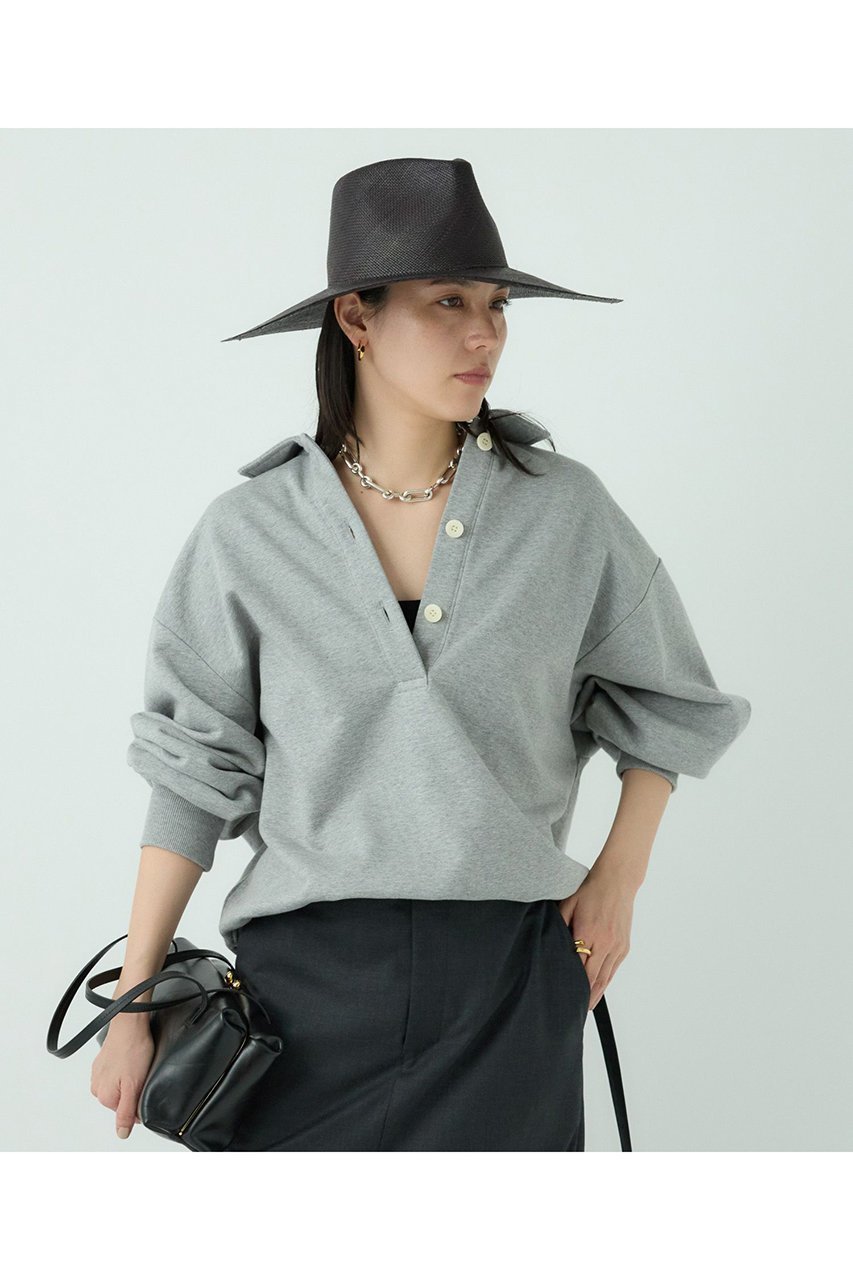 【カオス/Chaos】の【WHY NOT NOW】コアスキッパープルオーバー 人気、トレンドファッション・服の通販 founy(ファニー) 　ファッション　Fashion　レディースファッション　Fashion for Women　トップス・カットソー　Cut & Sew Tops　シャツ・ブラウス・オフィスカジュアル　Elegant Blouses & Button-Ups　レディースパーカー・カジュアルフーディー　Casual Hoodies & Sweatshirts　ロングTシャツ・Tシャツ　Longline T-Shirts & Tees　カジュアルプルオーバー・ニットトップス　Pullovers & Knit Tops / Casual Pullovers　スウェット・クルーネックトップス　Sweatshirts & Crewnecks / Relaxed Fit Sweat Tops　カットソー・ベーシックTシャツ　Cut-and-Sewn Tops / Stretch Tees & Basics　おすすめ　Recommended / Our Picks　リラックス　Relax, Relaxed Fit　ループ　Loop, Loop Knit　other-5|ID: prp329100004337362 ipo3291000000032867654