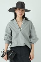 【カオス/Chaos】の【WHY NOT NOW】コアスキッパープルオーバー 人気、トレンドファッション・服の通販 founy(ファニー) ファッション Fashion レディースファッション Fashion for Women トップス・カットソー Cut & Sew Tops シャツ・ブラウス・オフィスカジュアル Elegant Blouses & Button-Ups レディースパーカー・カジュアルフーディー Casual Hoodies & Sweatshirts ロングTシャツ・Tシャツ Longline T-Shirts & Tees カジュアルプルオーバー・ニットトップス Pullovers & Knit Tops / Casual Pullovers スウェット・クルーネックトップス Sweatshirts & Crewnecks / Relaxed Fit Sweat Tops カットソー・ベーシックTシャツ Cut-and-Sewn Tops / Stretch Tees & Basics おすすめ Recommended / Our Picks リラックス Relax, Relaxed Fit ループ Loop, Loop Knit 再入荷 Restock / Back in Stock thumbnail グレー|ID: prp329100004337362 ipo3291000000035421090