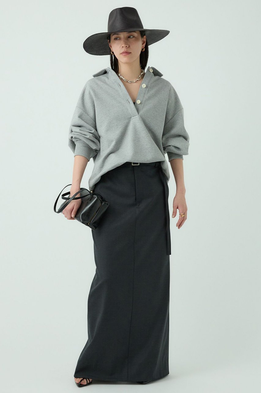 【カオス/Chaos】の【WHY NOT NOW】コアスキッパープルオーバー 人気、トレンドファッション・服の通販 founy(ファニー) 　ファッション　Fashion　レディースファッション　Fashion for Women　トップス・カットソー　Cut & Sew Tops　シャツ・ブラウス・オフィスカジュアル　Elegant Blouses & Button-Ups　レディースパーカー・カジュアルフーディー　Casual Hoodies & Sweatshirts　ロングTシャツ・Tシャツ　Longline T-Shirts & Tees　カジュアルプルオーバー・ニットトップス　Pullovers & Knit Tops / Casual Pullovers　スウェット・クルーネックトップス　Sweatshirts & Crewnecks / Relaxed Fit Sweat Tops　カットソー・ベーシックTシャツ　Cut-and-Sewn Tops / Stretch Tees & Basics　おすすめ　Recommended / Our Picks　リラックス　Relax, Relaxed Fit　ループ　Loop, Loop Knit　再入荷　Restock / Back in Stock　other-2|ID: prp329100004337362 ipo3291000000035421092