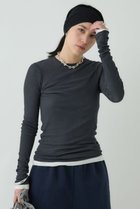 【カオス/Chaos】の【WHY NOT NOW】ウィットロングTシャツ チャコール|ID: prp329100004337363 ipo3291000000032876326