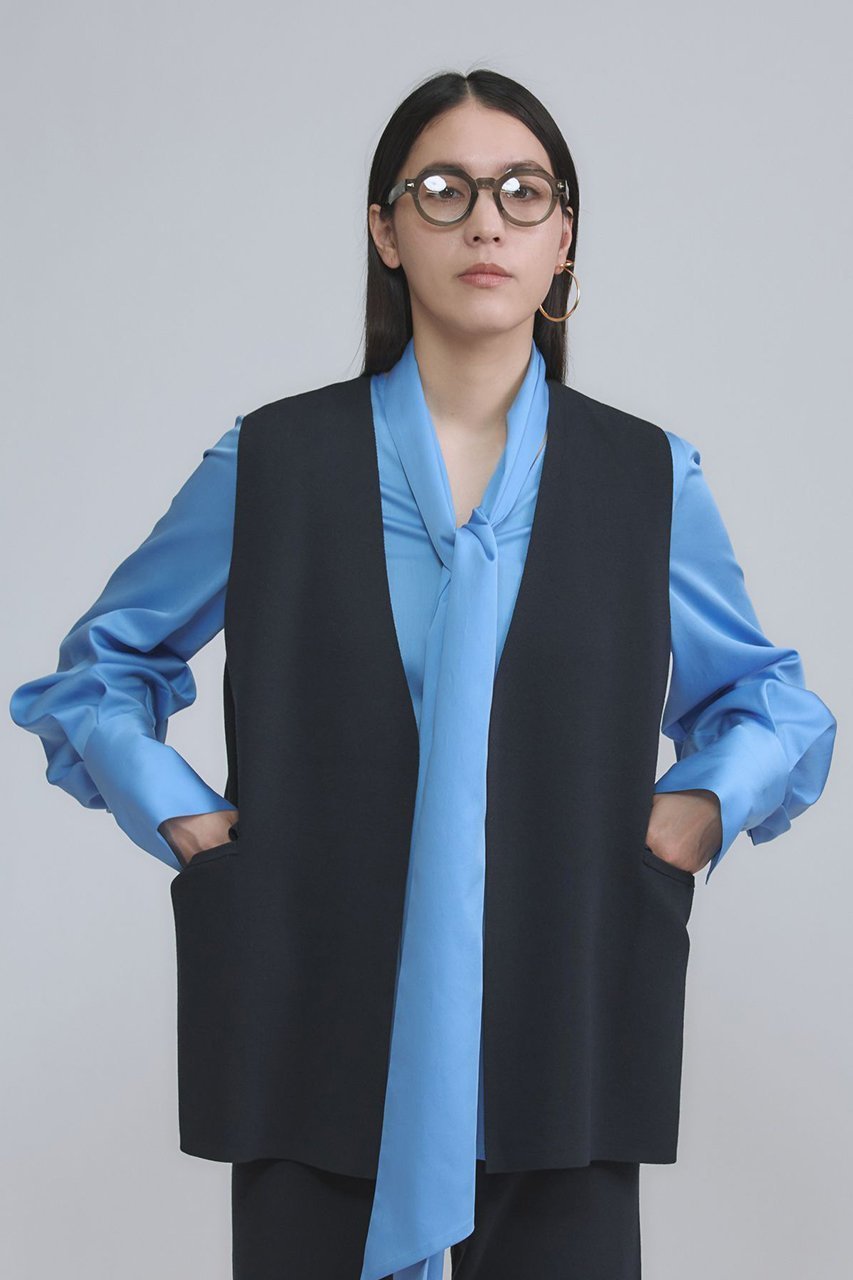 【カオス/Chaos】のシルクコンベスト 人気、トレンドファッション・服の通販 founy(ファニー) 　ファッション　Fashion　レディースファッション　Fashion for Women　アウター　Coat / Outerwear Collection　レディースジャケット・軽アウター　Jackets　2026年　2026　おすすめ　Recommended / Our Picks　ジャケット　Jacket, Outerwear　ベスト　Vest, Waistcoat　ボトム　Bottoms, Lower Wear　ミラノリブ　Milano Rib, Milano Stitch　夏　Summer　定番　Standard, Basic Item　春　Spring　S/S・春夏　SS, Spring/Summer, Warm Season　other-6|ID: prp329100004337364 ipo3291000000035116496