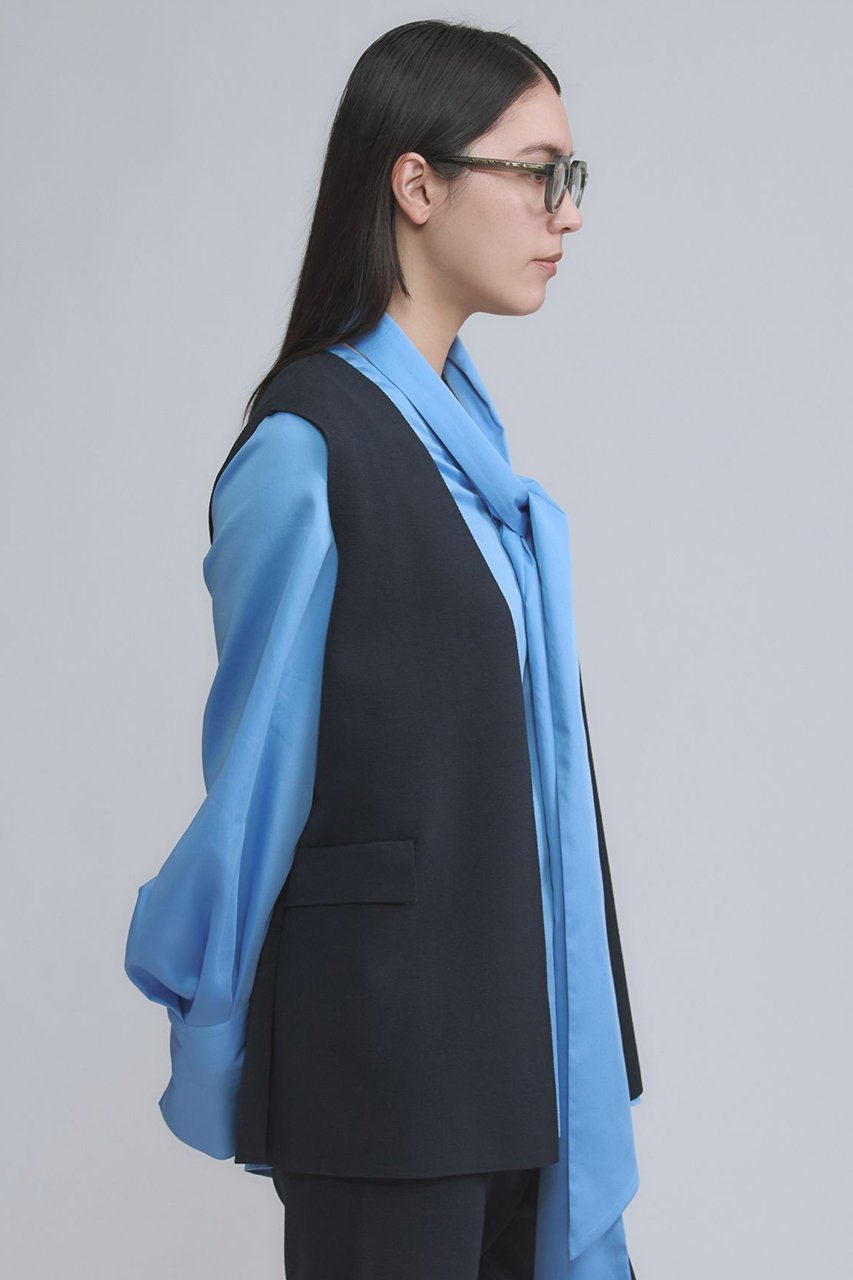 【カオス/Chaos】のシルクコンベスト 人気、トレンドファッション・服の通販 founy(ファニー) 　ファッション　Fashion　レディースファッション　Fashion for Women　アウター　Coat / Outerwear Collection　レディースジャケット・軽アウター　Jackets　2026年　2026　おすすめ　Recommended / Our Picks　ジャケット　Jacket, Outerwear　ベスト　Vest, Waistcoat　ボトム　Bottoms, Lower Wear　ミラノリブ　Milano Rib, Milano Stitch　夏　Summer　定番　Standard, Basic Item　春　Spring　S/S・春夏　SS, Spring/Summer, Warm Season　other-7|ID: prp329100004337364 ipo3291000000035116497