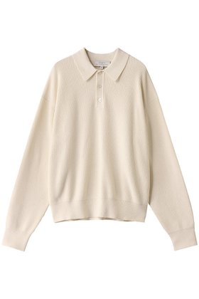 【スタジオ ニコルソン/STUDIO NICHOLSON / MEN】の【MEN】BOURNE ドライ リブ ポロニット プルオーバー 人気、トレンドファッション・服の通販 founy(ファニー) ファッション Fashion メンズファッション Fashion for Men トップス・カットソー Cut & Sew Tops ニット・セーター / 定番トップス Knit Tops & Sweaters シンプル Simple, Minimal |ID:prp329100004337381