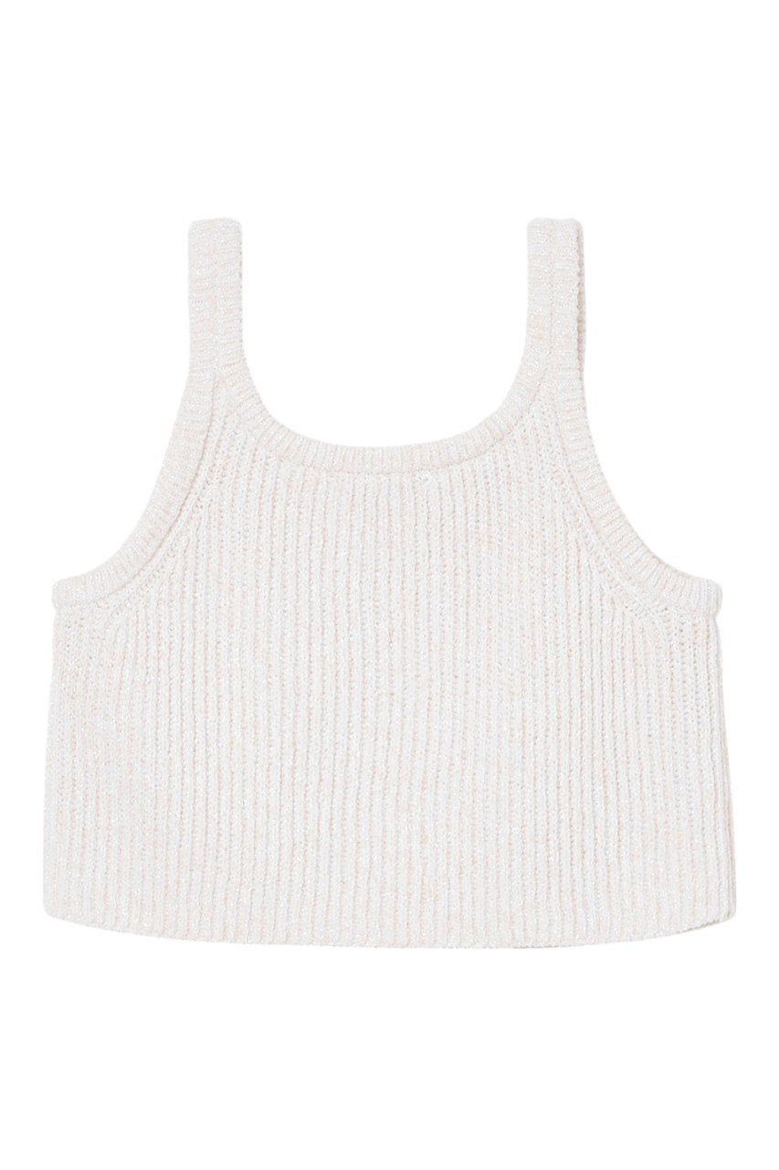 【アナイ/ANAYI】のMIXラメブークレショートトップ 人気、トレンドファッション・服の通販 founy(ファニー) ファッション Fashion レディースファッション Fashion for Women トップス・カットソー Cut & Sew Tops ニット Knit Tops & Sweaters カジュアルプルオーバー・ニットトップス Pullovers & Knit Tops / Casual Pullovers おすすめ Recommended / Our Picks アイレット Eyelet Lace イタリア Italy コンパクト Compact, Small Size ミドル Middle Length, Mid Height エレガント 上品 Elegant 再入荷 Restock / Back in Stock 別注 Limited Edition, Custom Order 春 Spring 畦 Ribbed Knit other-2|ID: prp329100004337384 ipo3291000000035058490