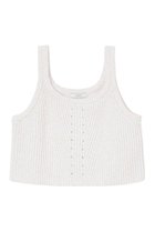 【アナイ/ANAYI】のMIXラメブークレショートトップ 人気、トレンドファッション・服の通販 founy(ファニー) ファッション Fashion レディースファッション Fashion for Women トップス・カットソー Cut & Sew Tops ニット Knit Tops & Sweaters カジュアルプルオーバー・ニットトップス Pullovers & Knit Tops / Casual Pullovers おすすめ Recommended / Our Picks アイレット Eyelet Lace イタリア Italy コンパクト Compact, Small Size ミドル Middle Length, Mid Height エレガント 上品 Elegant 別注 Limited Edition, Custom Order 春 Spring 畦 Ribbed Knit thumbnail ホワイト|ID: prp329100004337384 ipo3291000000036028798