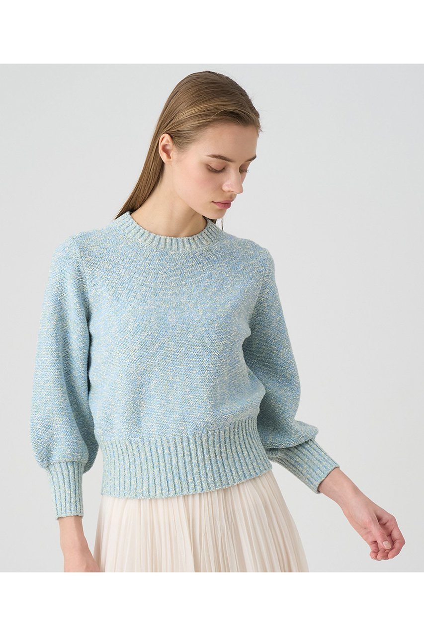 【アナイ/ANAYI】のMIXラメブークレショートプルオーバー 人気、トレンドファッション・服の通販 founy(ファニー) 　ファッション　Fashion　レディースファッション　Fashion for Women　トップス・カットソー　Cut & Sew Tops　ニット　Knit Tops & Sweaters　カジュアルプルオーバー・ニットトップス　Pullovers & Knit Tops / Casual Pullovers　イタリア　Italy　インナー　Innerwear　シンプル　Simple, Minimal　ミドル　Middle Length, Mid Height　ワイドリブ　Wide Rib, Wide Ribbed Knit　別注　Limited Edition, Custom Order　春　Spring　other-3|ID: prp329100004337385 ipo3291000000032954257