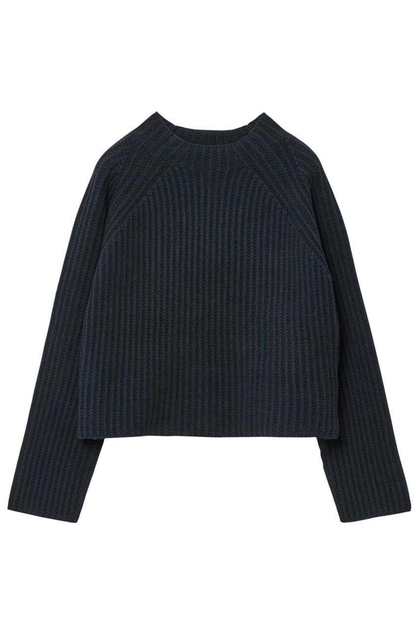 【アナイ/ANAYI】のバックレースアッププルオーバー インテリア・キッズ・メンズ・レディースファッション・服の通販 founy(ファニー) 　ファッション　Fashion　レディースファッション　WOMEN　トップス・カットソー　Tops/Tshirt　ニット　Knit Tops　プルオーバー　Pullover　バランス　Balance　ビスチェ　Bustier　フレア　Flare　ボトム　Bottom　リラックス　Relax　レース　Race　ワイド　Wide　ネイビー|ID: prp329100004337386 ipo3291000000030137621