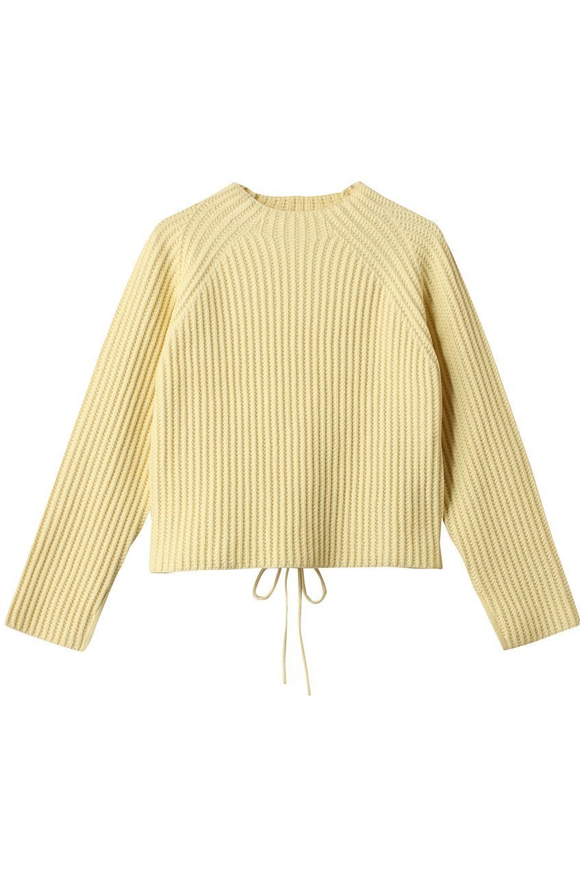 【アナイ/ANAYI】のバックレースアッププルオーバー インテリア・キッズ・メンズ・レディースファッション・服の通販 founy(ファニー) 　ファッション　Fashion　レディースファッション　Fashion for Women　トップス・カットソー　Cut & Sew Tops　ニット　Knit Tops & Sweaters　カジュアルプルオーバー・ニットトップス　Pullovers & Knit Tops / Casual Pullovers　バランス　Balance, Style Balance　ビスチェ　Bustier, Corset Top　フレア　Flare, Flared　ボトム　Bottoms, Lower Wear　リラックス　Relax, Relaxed Fit　レース　Lace, Lace Fabric　ワイド　Wide, Wide Fit　ライトイエロー|ID: prp329100004337386 ipo3291000000032956127