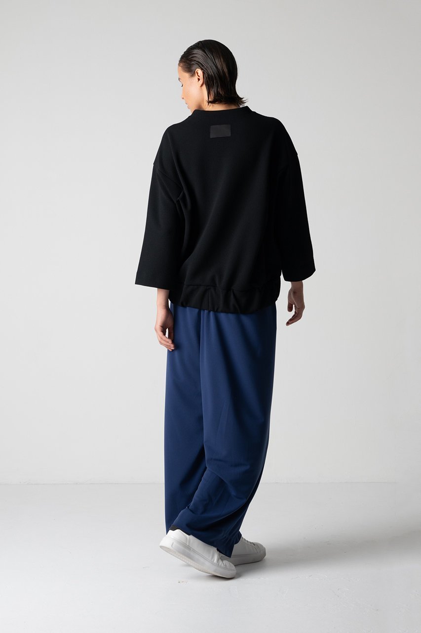 【コグ ザビッグスモーク/COGTHEBIGSMOKE】のHILLARY リンクルジャージートップ 人気、トレンドファッション・服の通販 founy(ファニー) 　ファッション　Fashion　レディースファッション　Fashion for Women　トップス・カットソー　Cut & Sew Tops　シャツ・ブラウス・オフィスカジュアル　Elegant Blouses & Button-Ups　ロングTシャツ・Tシャツ　Longline T-Shirts & Tees　カットソー・ベーシックTシャツ　Cut-and-Sewn Tops / Stretch Tees & Basics　ショルダー　Shoulder, Shoulder Strap　スウェット / スエット　Sweatshirt, Sweatwear　スクエア　Square, Square Shape　スリーブ　Sleeve, Long Sleeve / Short Sleeve　ビッグ　Big, Oversized　フォーマル　Formal, Dressy　ボトム　Bottoms, Lower Wear　ロング　Long, Long-Length　ワイド　Wide, Wide Fit　other-7|ID: prp329100004337390 ipo3291000000032882785
