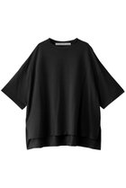【コグ ザビッグスモーク/COGTHEBIGSMOKE】のDELTA ヴィスコースジャージーTシャツ 人気、トレンドファッション・服の通販 founy(ファニー) ファッション Fashion レディースファッション Fashion for Women トップス・カットソー Cut & Sew Tops シャツ・ブラウス・オフィスカジュアル Elegant Blouses & Button-Ups ロングTシャツ・Tシャツ Longline T-Shirts & Tees カットソー・ベーシックTシャツ Cut-and-Sewn Tops / Stretch Tees & Basics なめらか Smooth, Silky Texture ショート Short, Short Length シンプル Simple, Minimal スタイリッシュ Stylish, Fashionable スリット Slit, Slit Detail スリーブ Sleeve, Long Sleeve / Short Sleeve パターン Pattern, Design Print エレガント 上品 Elegant 人気 Popular, Best Seller thumbnail ブラック|ID: prp329100004337404 ipo3291000000032855110