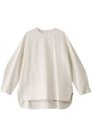 【エブール/ebure】の【店舗限定】ボイルダブルクロス ノーカラーブラウス 人気、トレンドファッション・服の通販 founy(ファニー) ファッション Fashion レディースファッション Fashion for Women トップス・カットソー Cut & Sew Tops シャツ・ブラウス・オフィスカジュアル Elegant Blouses & Button-Ups スリーブ Sleeve, Long Sleeve / Short Sleeve トレンド Trend, Trending Now フォルム Silhouette, Form フロント Front, Front Design ロング Long, Long-Length 再入荷 Restock / Back in Stock |ID:prp329100004337414