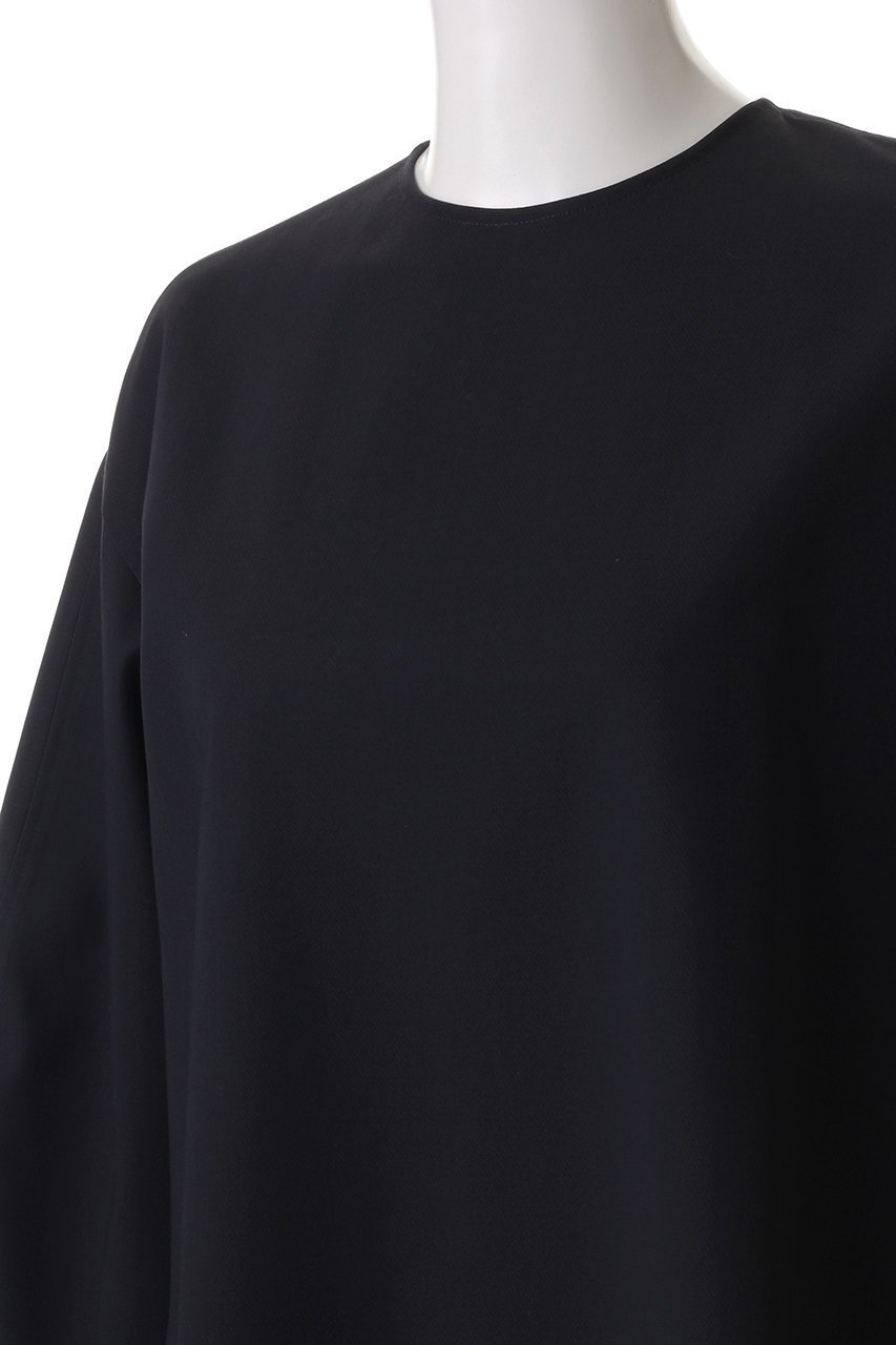 【エブール/ebure】の【店舗限定】ボイルダブルクロス ノーカラーブラウス 人気、トレンドファッション・服の通販 founy(ファニー) 　ファッション　Fashion　レディースファッション　Fashion for Women　トップス・カットソー　Cut & Sew Tops　シャツ・ブラウス・オフィスカジュアル　Elegant Blouses & Button-Ups　スリーブ　Sleeve, Long Sleeve / Short Sleeve　トレンド　Trend, Trending Now　フォルム　Silhouette, Form　フロント　Front, Front Design　ロング　Long, Long-Length　再入荷　Restock / Back in Stock　other-5|ID: prp329100004337414 ipo3291000000032732270