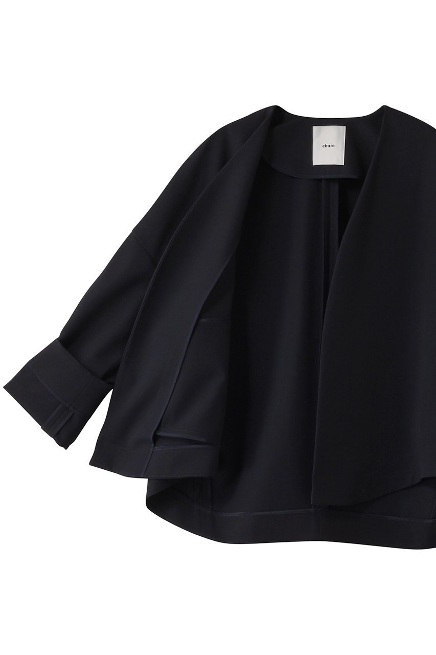 【エブール/ebure】の【店舗限定】ボイルダブルクロス ライトジャケット 人気、トレンドファッション・服の通販 founy(ファニー) 　ファッション　Fashion　レディースファッション　WOMEN　アウター　Coat Outerwear　ジャケット　Jackets　ジャケット　Jacket　フォルム　Form　春　Spring　other-6|ID: prp329100004337415 ipo3291000000031358236