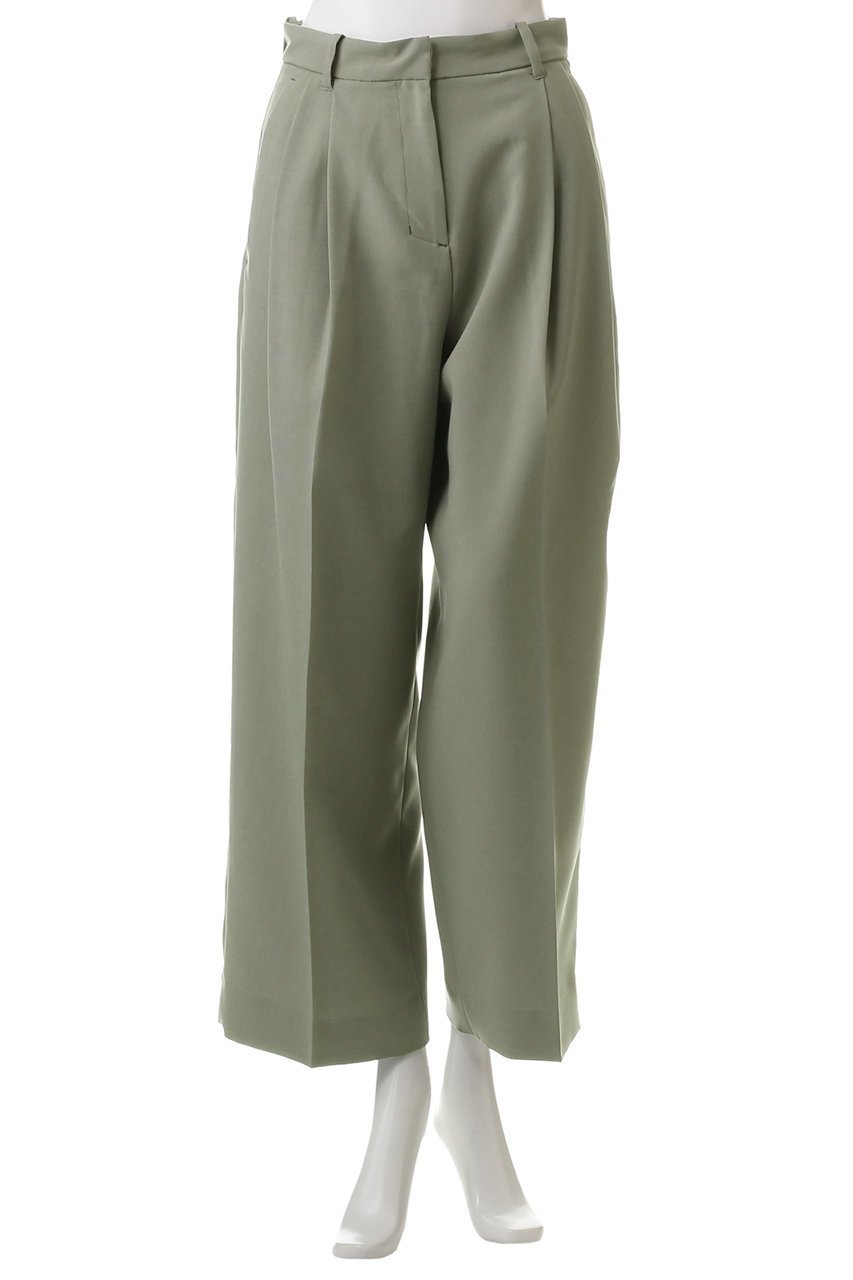 【フローレント/FLORENT】のパウダープレーンストレッチ パンツ 人気、トレンドファッション・服の通販 founy(ファニー) 　ファッション　Fashion　レディースファッション　Fashion for Women　パンツ　Pants & Trousers　シンプル　Simple, Minimal　マニッシュ　Mannish, Boyish　ワイド　Wide, Wide Fit　エレガント 上品　Elegant　other-2|ID: prp329100004337419 ipo3291000000032938496