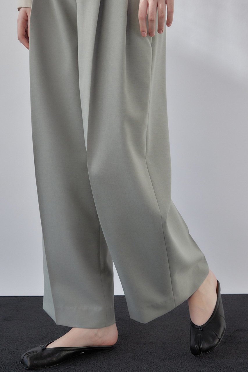 【フローレント/FLORENT】のパウダープレーンストレッチ パンツ 人気、トレンドファッション・服の通販 founy(ファニー) 　ファッション　Fashion　レディースファッション　Fashion for Women　パンツ　Pants & Trousers　シンプル　Simple, Minimal　マニッシュ　Mannish, Boyish　ワイド　Wide, Wide Fit　エレガント 上品　Elegant　other-6|ID: prp329100004337419 ipo3291000000032938528