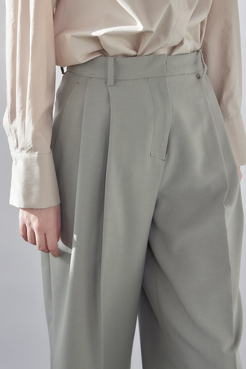 【フローレント/FLORENT】のパウダープレーンストレッチ パンツ 人気、トレンドファッション・服の通販 founy(ファニー) 　ファッション　Fashion　レディースファッション　Fashion for Women　パンツ　Pants & Trousers　シンプル　Simple, Minimal　マニッシュ　Mannish, Boyish　ワイド　Wide, Wide Fit　エレガント 上品　Elegant　other-7|ID: prp329100004337419 ipo3291000000035550747