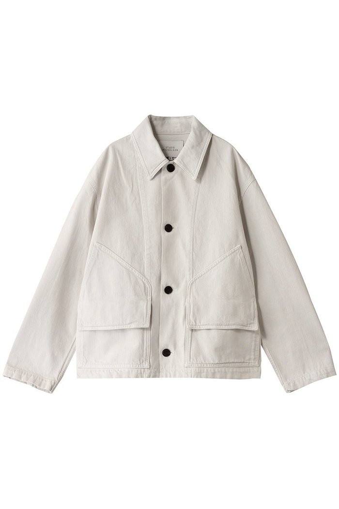 【スタジオ ニコルソン/STUDIO NICHOLSON】の【UNISEX】BECKETT ガーメントダイ デニムジャケット インテリア・キッズ・メンズ・レディースファッション・服の通販 founy(ファニー) https://founy.com/ ファッション Fashion レディースファッション Fashion for Women アウター Coat / Outerwear Collection レディースジャケット・軽アウター Jackets ブルゾンジャケット・スポーティアウター Blouson Jackets デニムジャケット / カジュアルアウター Denim Jackets ユニセックス Unisex, Genderless シンプル Simple, Minimal ジャケット Jacket, Outerwear デニム Denim, Jeans Material バランス Balance, Style Balance ブルゾン Blouson, Bomber Jacket |ID: prp329100004337421 ipo3291000000034956550