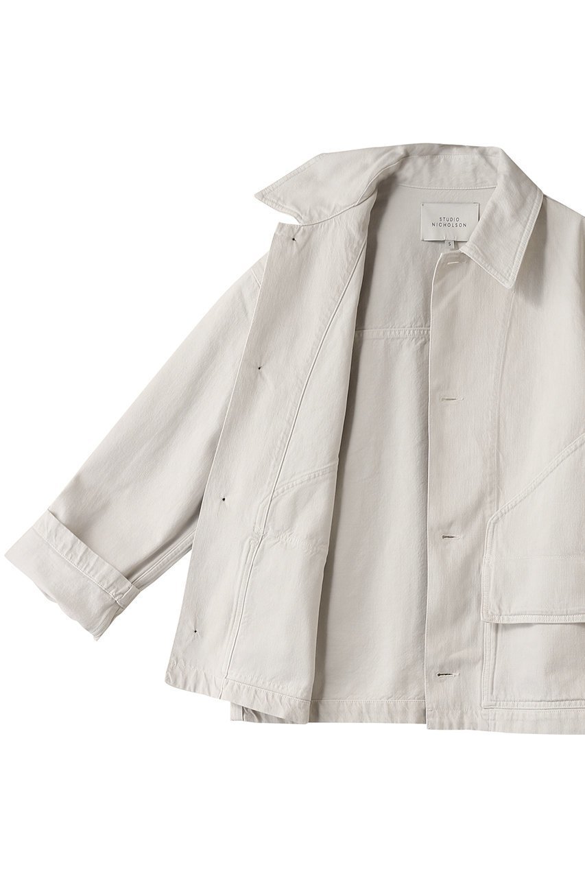 【スタジオ ニコルソン/STUDIO NICHOLSON】の【UNISEX】BECKETT ガーメントダイ デニムジャケット 人気、トレンドファッション・服の通販 founy(ファニー) ファッション Fashion レディースファッション Fashion for Women アウター Coat / Outerwear Collection レディースジャケット・軽アウター Jackets ブルゾンジャケット・スポーティアウター Blouson Jackets デニムジャケット / カジュアルアウター Denim Jackets ユニセックス Unisex, Genderless シンプル Simple, Minimal ジャケット Jacket, Outerwear デニム Denim, Jeans Material バランス Balance, Style Balance ブルゾン Blouson, Bomber Jacket other-6|ID: prp329100004337421 ipo3291000000034956558