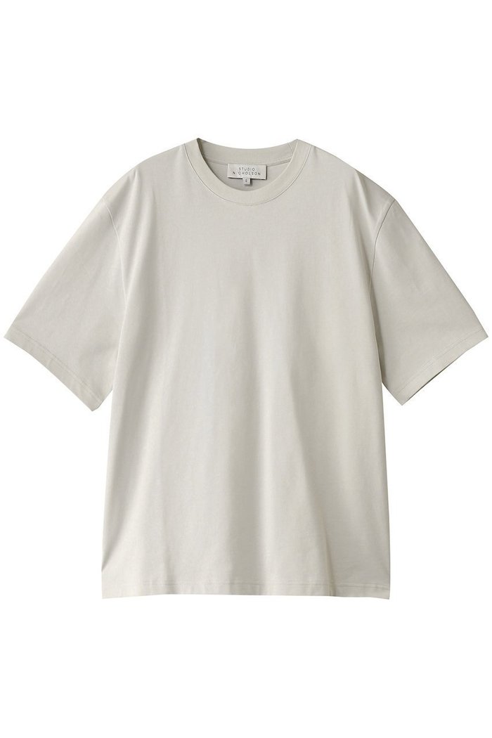 【スタジオ ニコルソン/STUDIO NICHOLSON / MEN】の【MEN】LAY コットン BOXY FIT Tシャツ インテリア・キッズ・メンズ・レディースファッション・服の通販 founy(ファニー) https://founy.com/ ファッション Fashion メンズファッション Fashion for Men トップス・カットソー Cut & Sew Tops メンズシャツ Shirts ショート Short, Short Length シンプル Simple, Minimal スリーブ Sleeve, Long Sleeve / Short Sleeve ハーフ Half, Half-Length 今季 This Season, Current Season |ID: prp329100004337424 ipo3291000000032811525